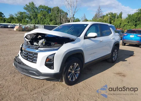 2025 Chevrolet Equinox Fwd Lt из США, поврежденный, VIN 3GNAXHEG4SL132616